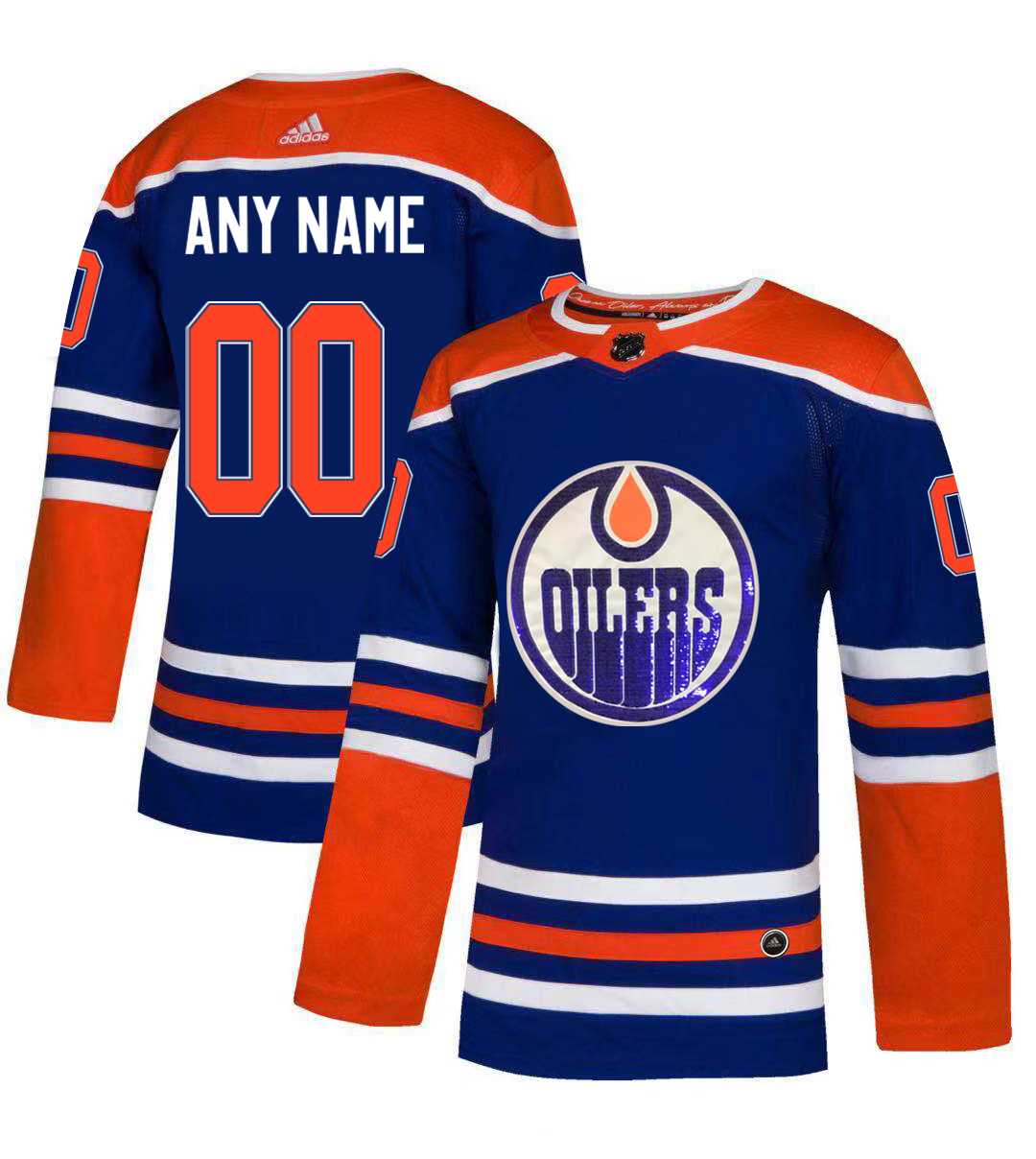 Customized Men's Oilers Blue Any Name & Number Glittery Edition Adidas Jersey,We sell and wholesale Customized Men's Oilers Blue Any Name & Number Glittery Edition Adidas Jersey on line form chian!